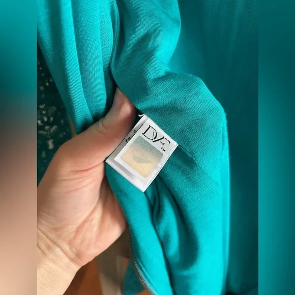 Diane Von Furstenberg
Teal Zarita Stretch Lace Dress - Picture 8 of 10